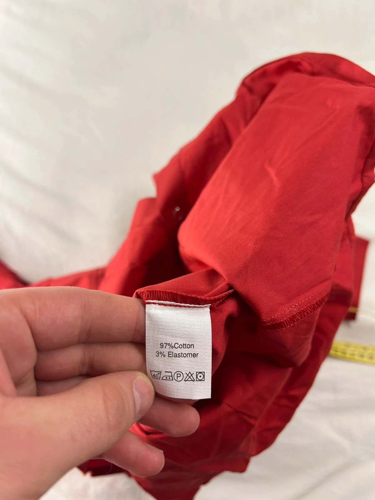 Chemise rouge vintage rh rene hazan – photo 11